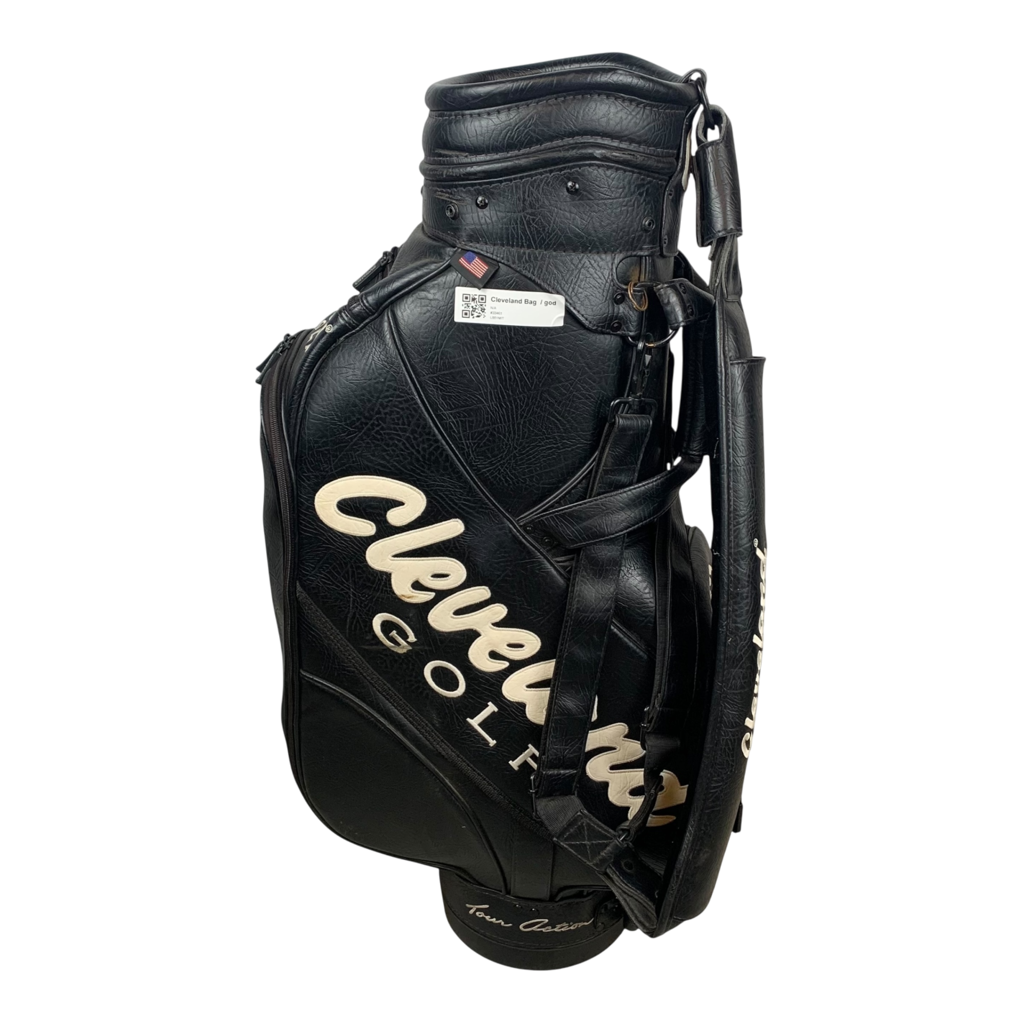 Cleveland Staff Bag / 6-Way / Black galleri billede 3 - brugt golf udstyr i god stand