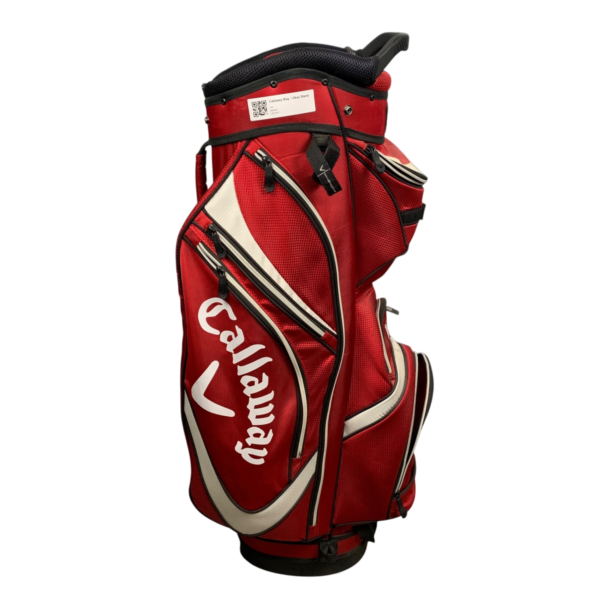 Callaway Cart Bag / 14-Way / Red galleri billede 3 - brugt golf udstyr i god stand